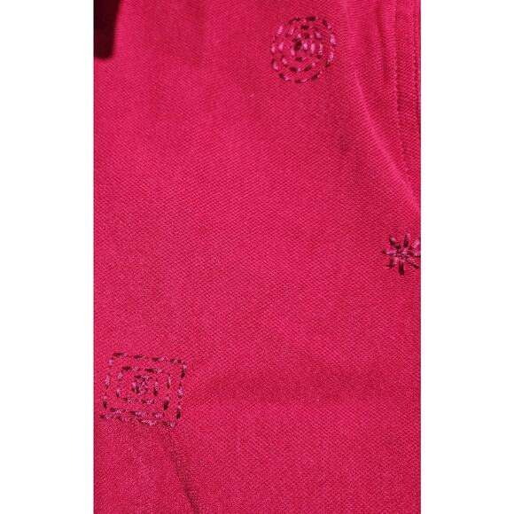 NWT Napa Valley Petites Embroidered Button Up Red Small - Picture 5 of 5